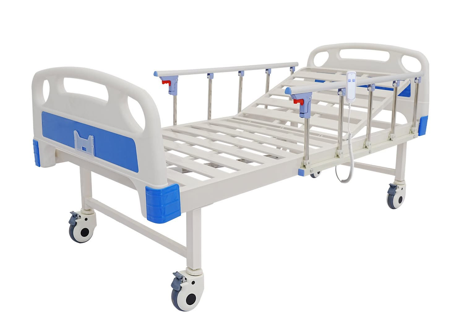 Semi Fowler Bed Motorized with Aluminum Side Railings