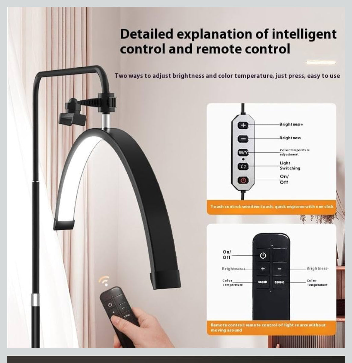 Half Moon Light – Black