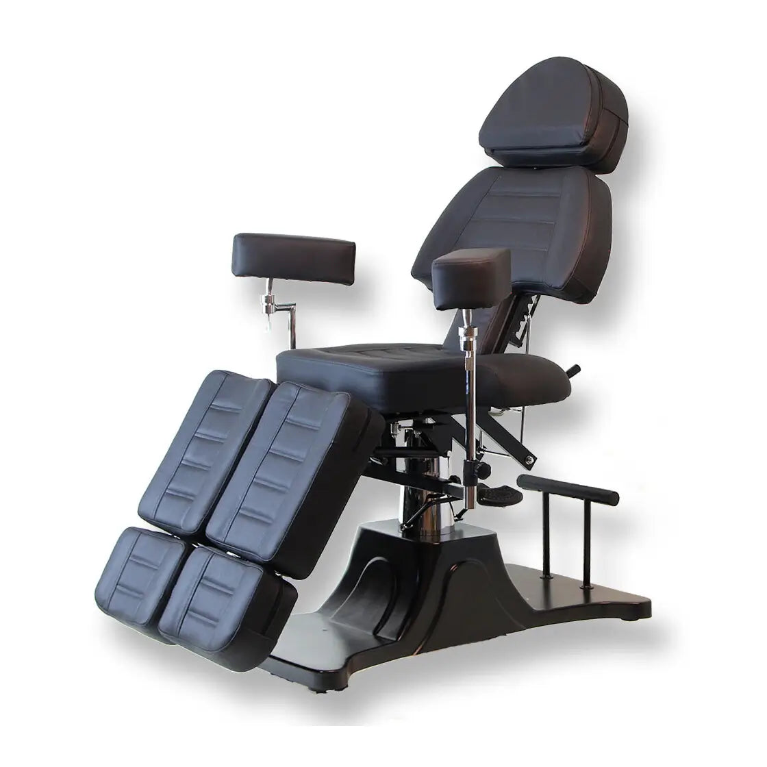 Tattoo Chair Hydraulic | Adjustable Artist Chair with PU Leather & Heavy-Duty Metal Frame