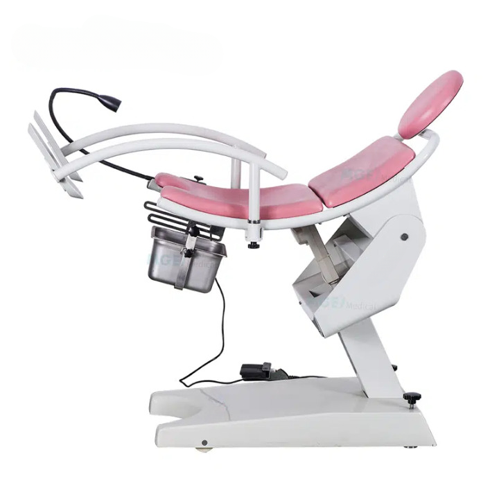 Electric Gyne Chair | 3-Motor Adjustable PU Leather Gynecology Examination Chair for Hospitals & Clinics