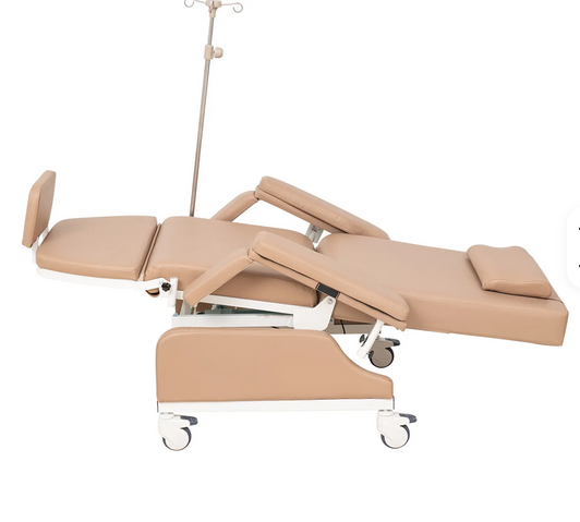 Electric Dialysis Bed | Adjustable  Bed with Remote Control for Dialysis & Patient Care