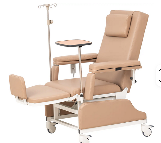 Electric Dialysis Bed | Adjustable  Bed with Remote Control for Dialysis & Patient Care