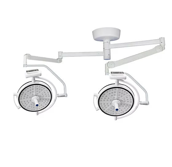 OT Light Double Dome Ceiling 160 LEDs – 200,000 Lux Surgical Light